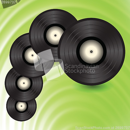 Image of vinyl records