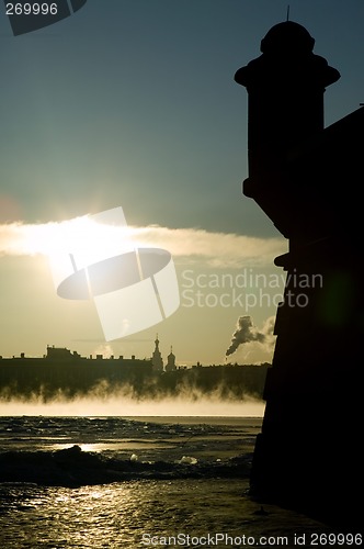 Image of Winter on Niva river