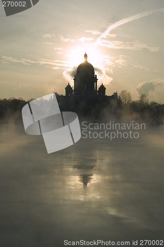 Image of Winter on Niva river