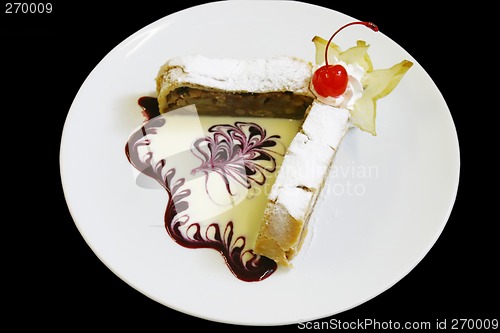 Image of Pastry with cherry