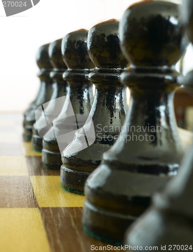 Image of Black  pawns