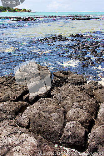 Image of indian ocean   of deus cocos in mauritius