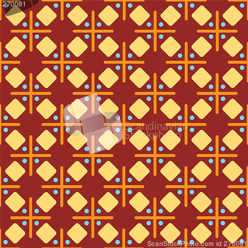 Image of abstract seventies cross