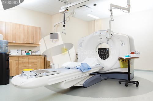 Image of CT Scan Room In Hospital