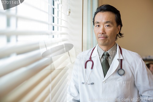 Image of Confident Doctor In Hospital Room