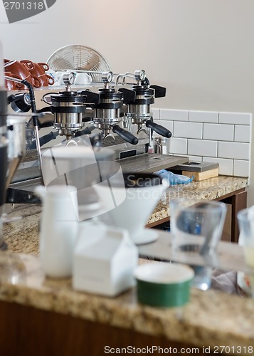 Image of Coffeemaker In Coffeeshop