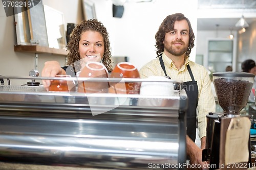 Image of Portrait of Two Baristas