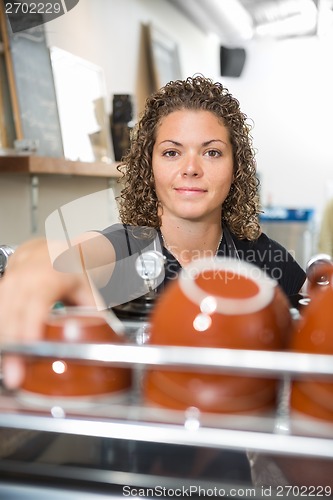 Image of Barista in Coffee Shop
