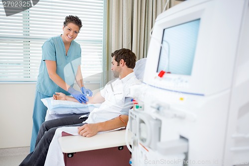 Image of Nurse Portrait on Renal Ward