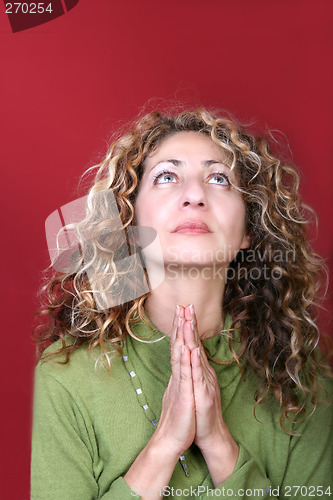 Image of Praying woman