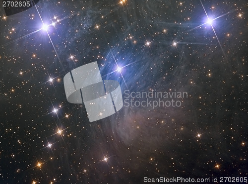 Image of M45 Pleiades seven sisters