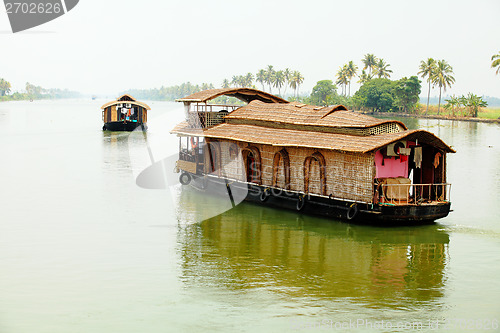 Image of Kerala houseboats