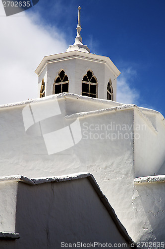 Image of lanzarote  spain the old  terrace  