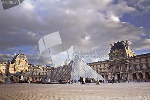 Image of  Louvre Museum. Paris, France.