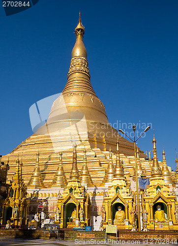 Image of The Shwedagon Pagoda in Yangon