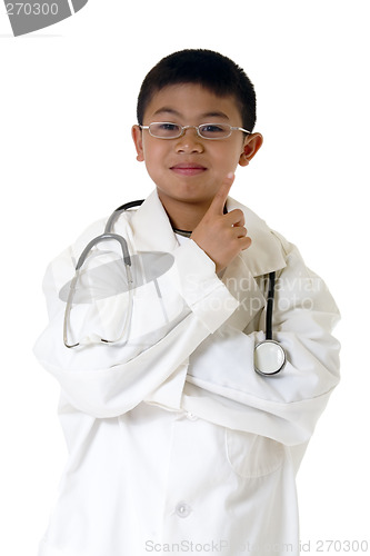 Image of Very young doctor