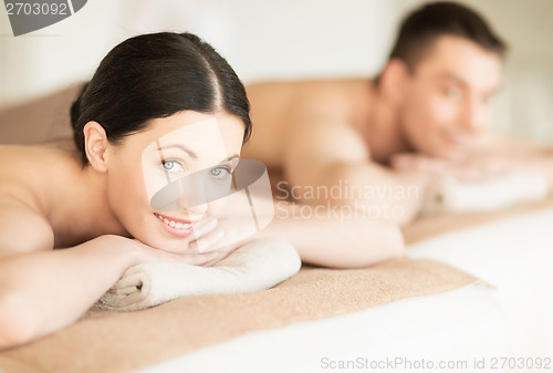 Image of couple in spa