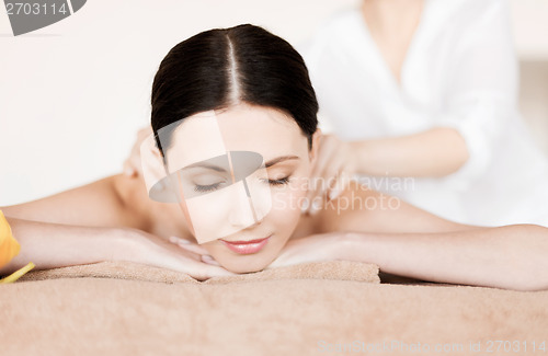 Image of woman in spa