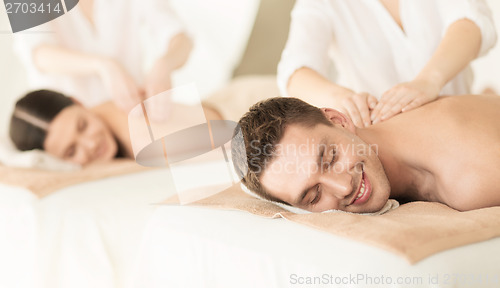 Image of couple in spa