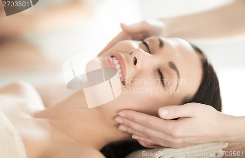 Image of woman in spa