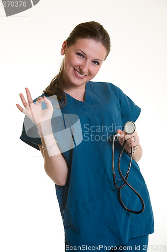Image of Happy healthcare worker