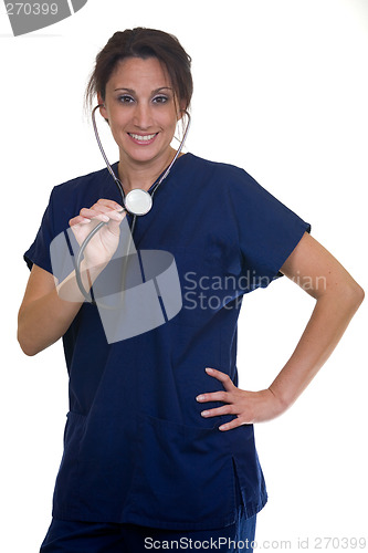 Image of Nurse stethoscope