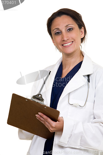 Image of Doctor charting