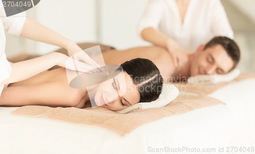 Image of couple in spa