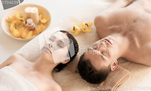 Image of couple in spa