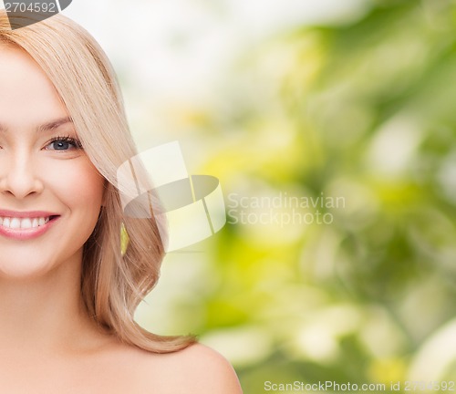 Image of calm young woman