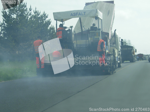 Image of Working with Hot Asphalt