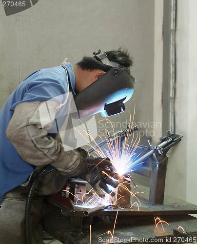 Image of Welder working