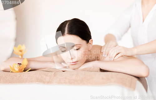 Image of woman in spa