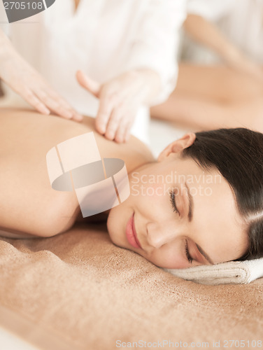 Image of woman in spa