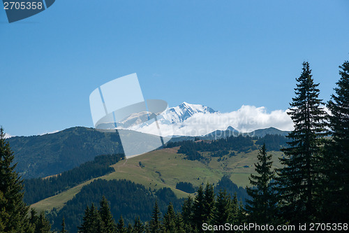 Image of Mountain landscape in Alps