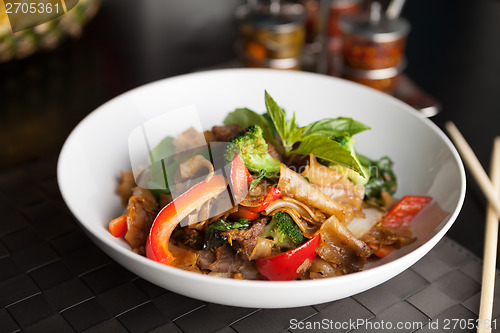 Image of Drunken Noodle Thai Food