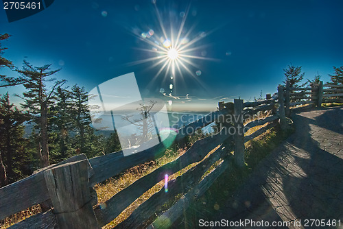 Image of scenics around blue ridge parkway north carolina