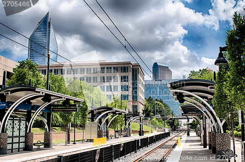 Image of city streets of charlotte north carolina