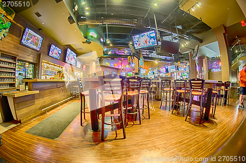 Image of sitting area inside of a tavern bar restaurant