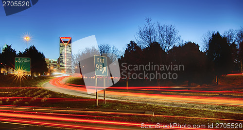 Image of early morning in charlotte nc