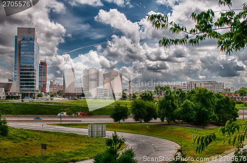 Image of city streets of charlotte north carolina