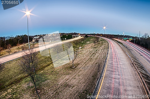 Image of early morning in charlotte nc