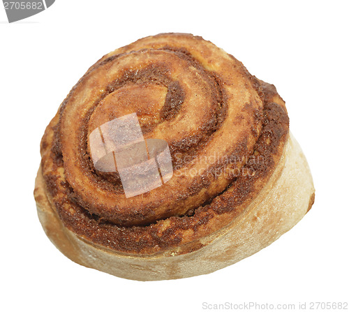 Image of Cinnamon Roll  Isolated On White