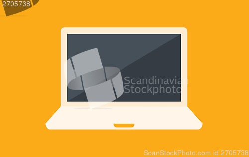Image of Flat laptop