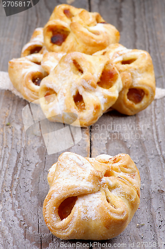 Image of Pastry Baskets Jam Wrapped