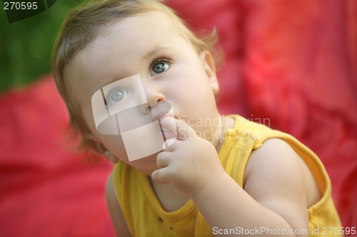 Image of Curious baby