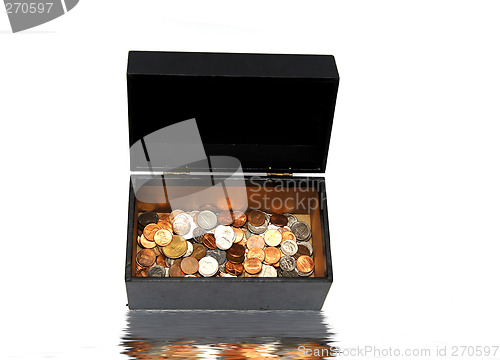 Image of Black Coin Box