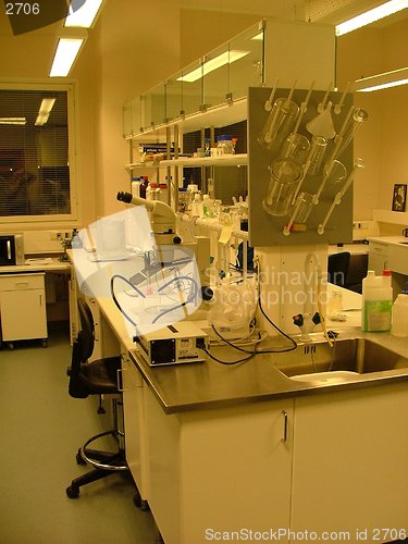 Image of laboratory and it's equipment