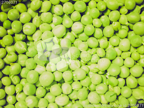 Image of Retro look Peas picture