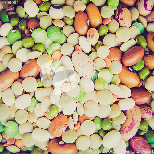 Image of Retro look Beans salad